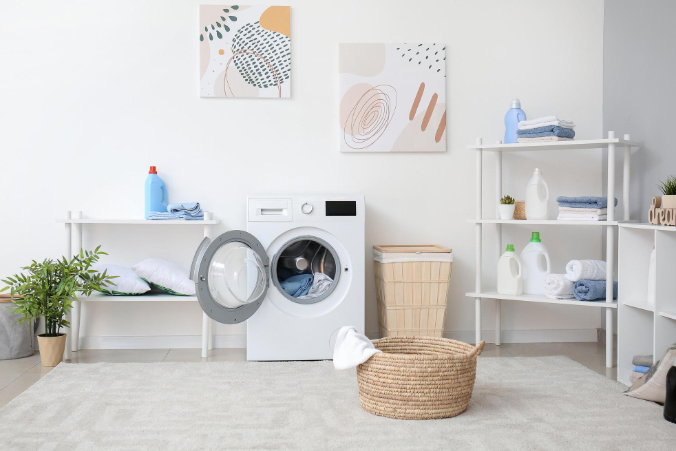 Utilizing the Tops of Your Washer and Dryer